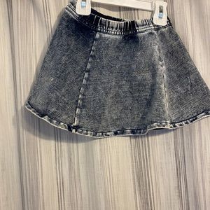 Splendid Toddler Acid Wash Denim Skirt
